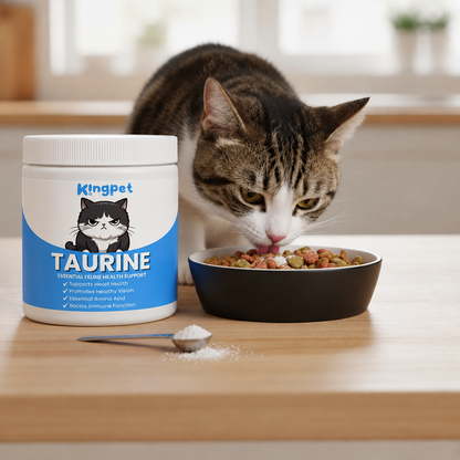 KingPet™ | Pure Taurine Powder for Cats